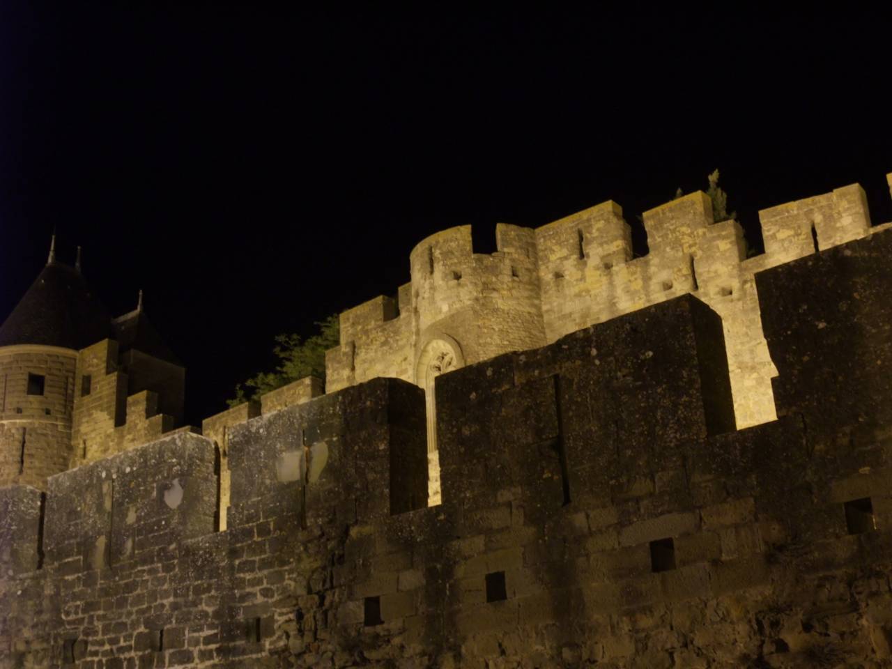 De nuit: carcassonne